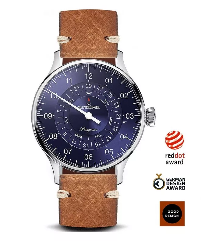 Orologio da Uomo Meistersinger Pangaea Day Date Automatic PDD908_SVSL03