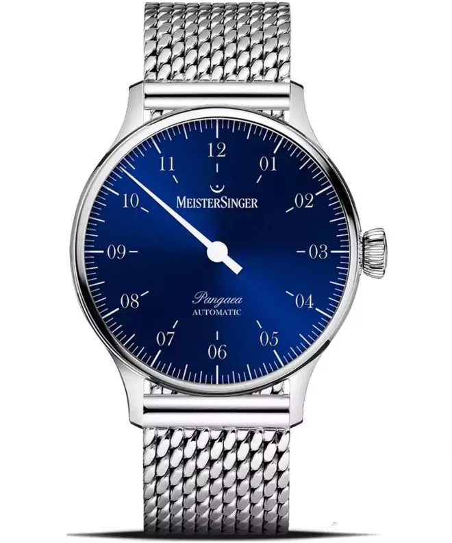 Orologio da Uomo Meistersinger Pangaea Sunburst Blue Automatic PM9908_MIL20