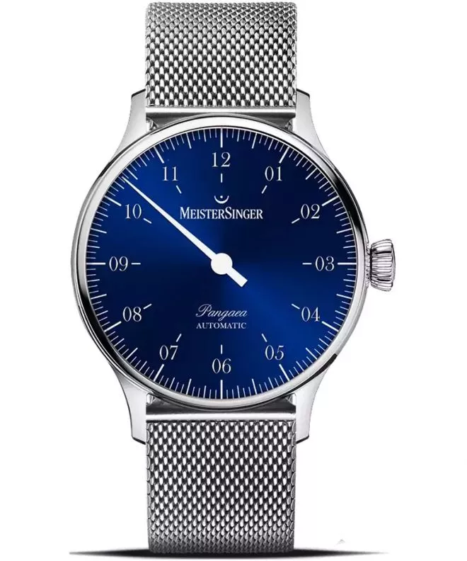 Orologio da Uomo Meistersinger Pangaea Sunburst Blue Automatic PM9908_MLN20