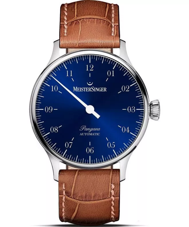 Orologio da Uomo Meistersinger Pangaea Sunburst Blue Automatic PM9908_SG03