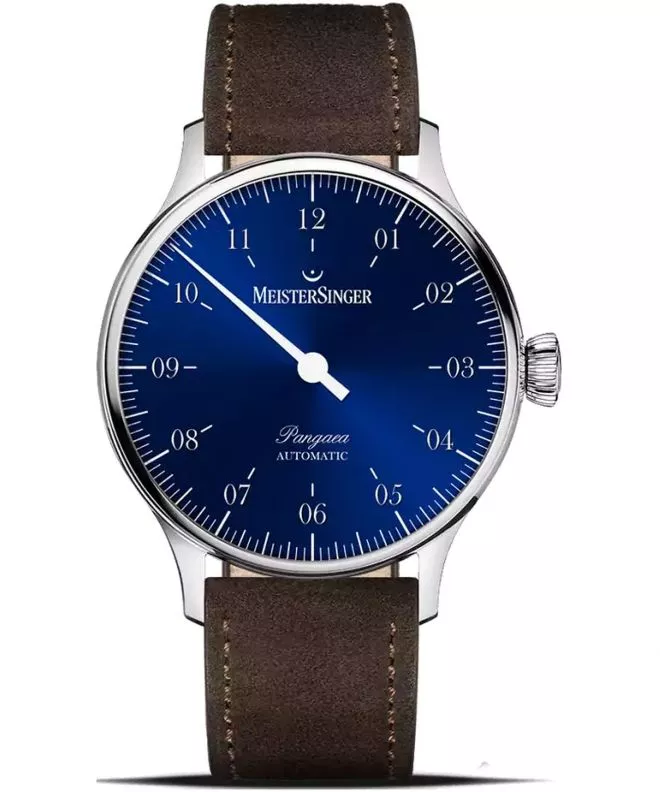 Orologio da Uomo Meistersinger Pangaea Sunburst Blue Automatic PM9908_SV02