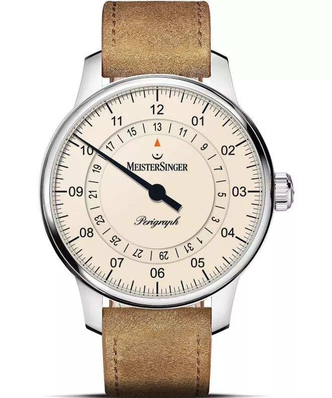 Orologio da Uomo Meistersinger Perigraph - 38mm Ivory BM1103_SV13