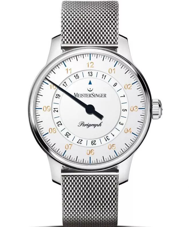 Orologio da Uomo Meistersinger Perigraph - 38mm White BM1101G_MLN18