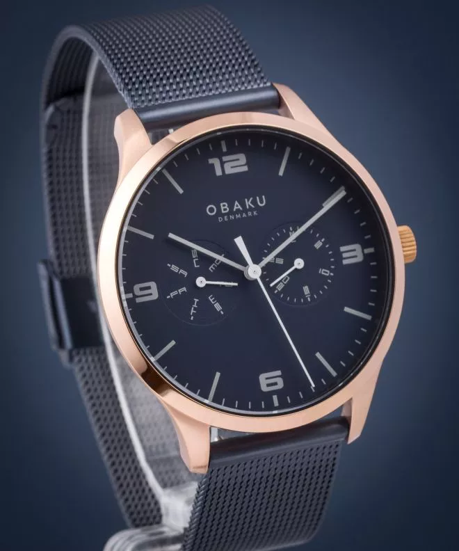 Orologio da Uomo Obaku Ask Ocean V249GMVLML
