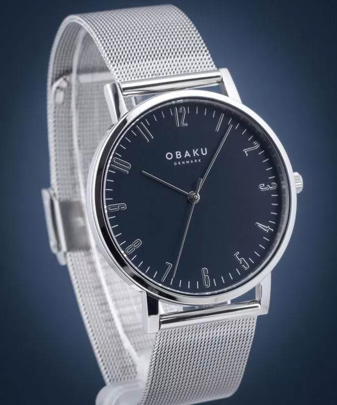 Orologio da Uomo Obaku Brink Cyan V248GXCLMC
