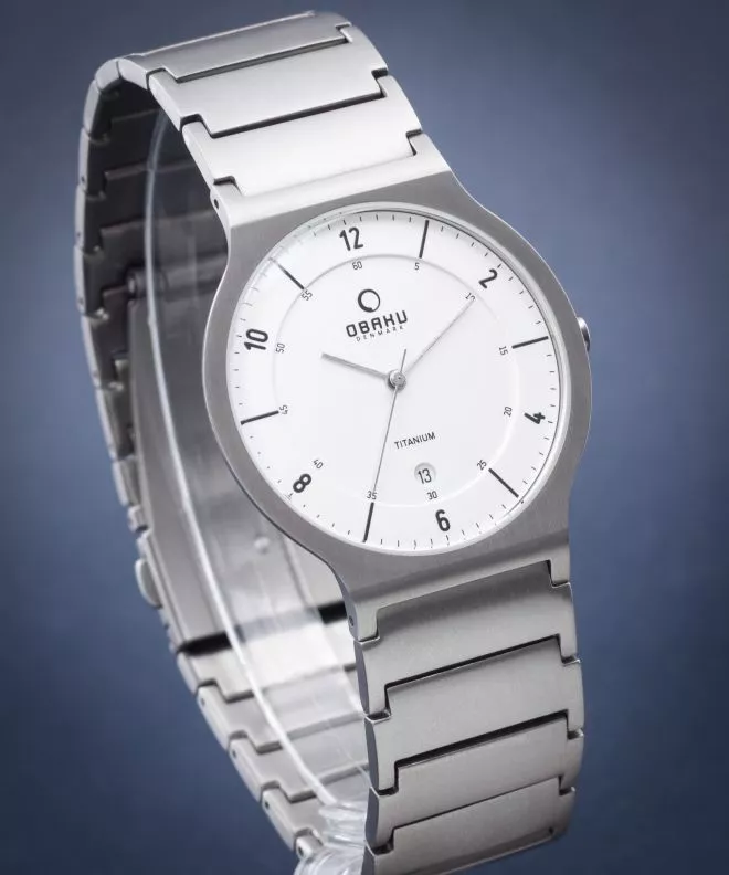 Orologio da Uomo Obaku Denmark Titanium V133GTIST