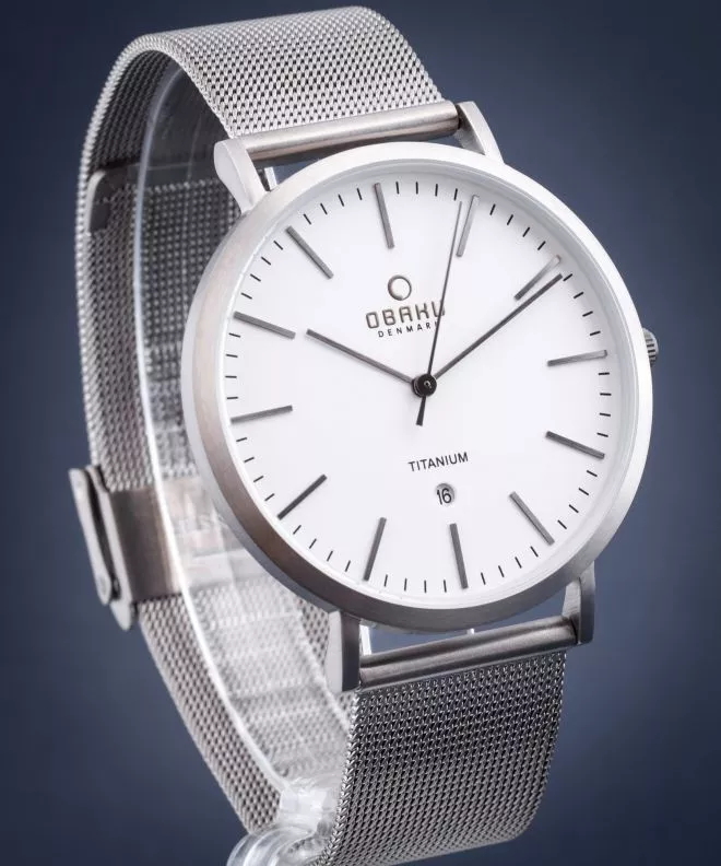 Orologio da Uomo Obaku Havre Titanium V215GDTIMJ