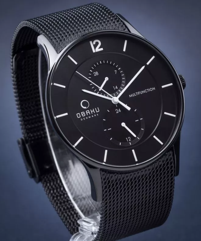 Orologio da Uomo Obaku Multifunction V157GMBBMB