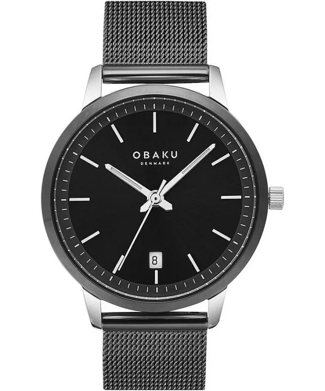 Orologio da Uomo Obaku Salvie Charcoal V270GDABMB