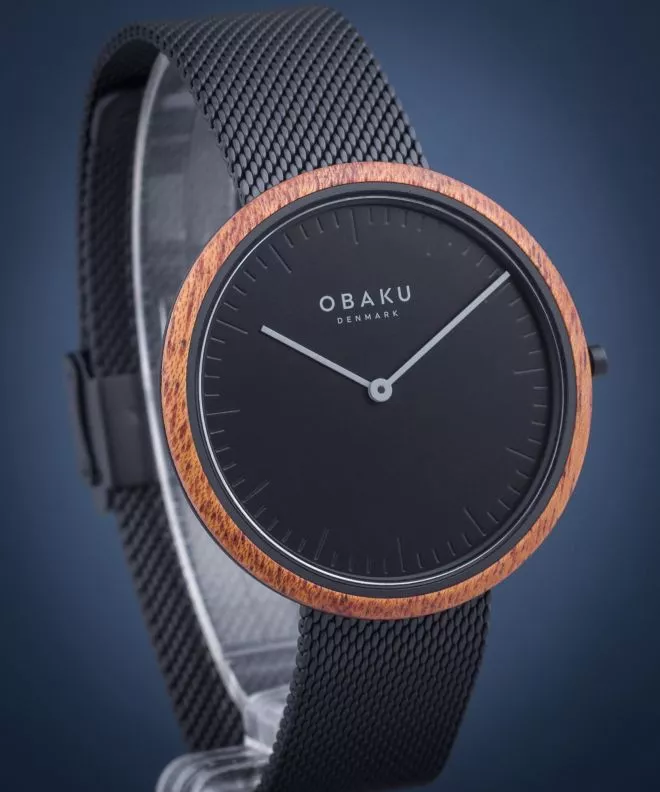 Orologio da Uomo Obaku Trae Charcoal V245GXBBMB