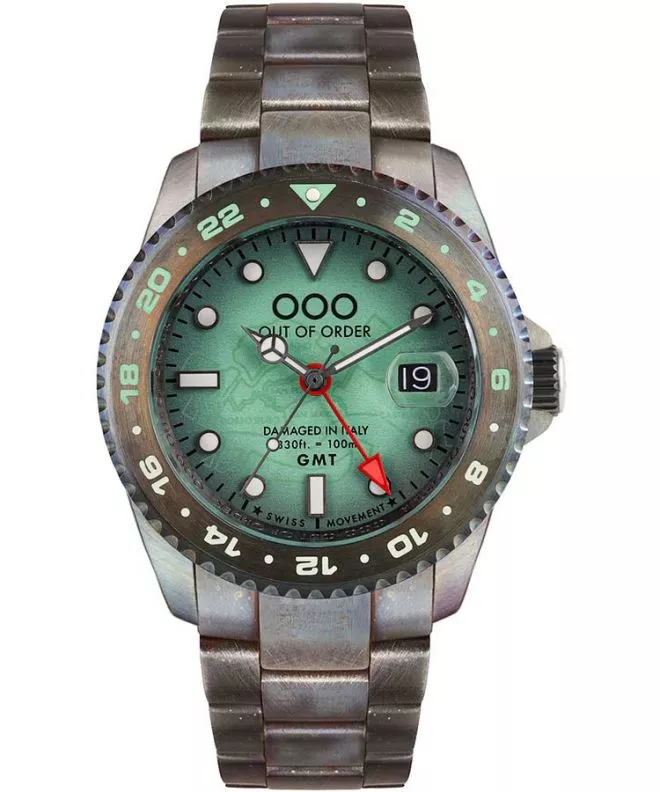 Orologio da Uomo Out of Order Swiss GMT Venezia OOO.001-19.VE