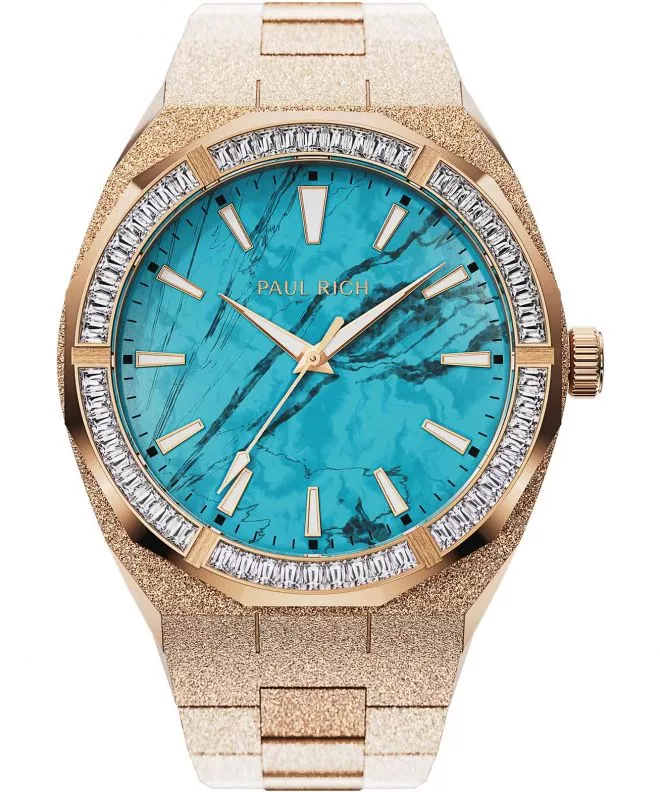 Orologio da Uomo PAUL RICH Frosted Star Dust Azure Dream Rose Gold 752503131629