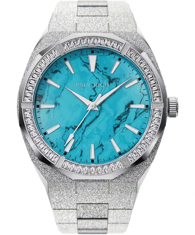 Orologio da Uomo PAUL RICH Frosted Star Dust Azure Dream Silver 752503131636