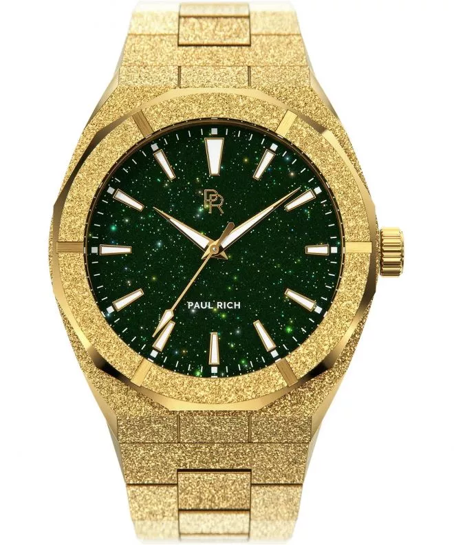 Orologio da Uomo PAUL RICH Frosted Star Dust Green Gold 697521913409