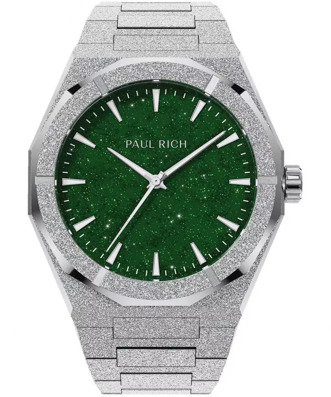 Orologio da Uomo PAUL RICH Frosted Star Dust II Silver Green 766236337067