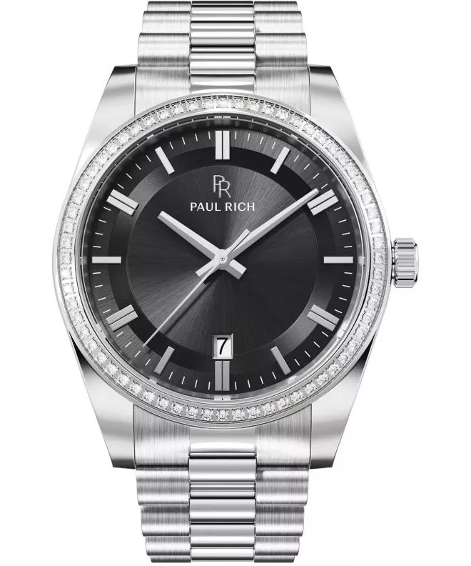 Orologio da Uomo Paul Rich Legacy Silver Black 783385960823