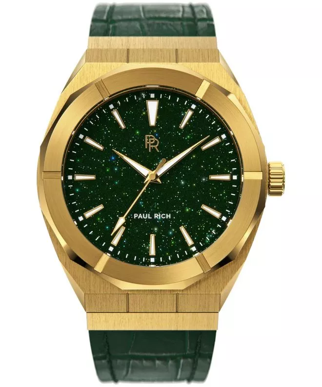 Orologio da Uomo PAUL RICH Star Dust Green Gold Leather 42 655365533290