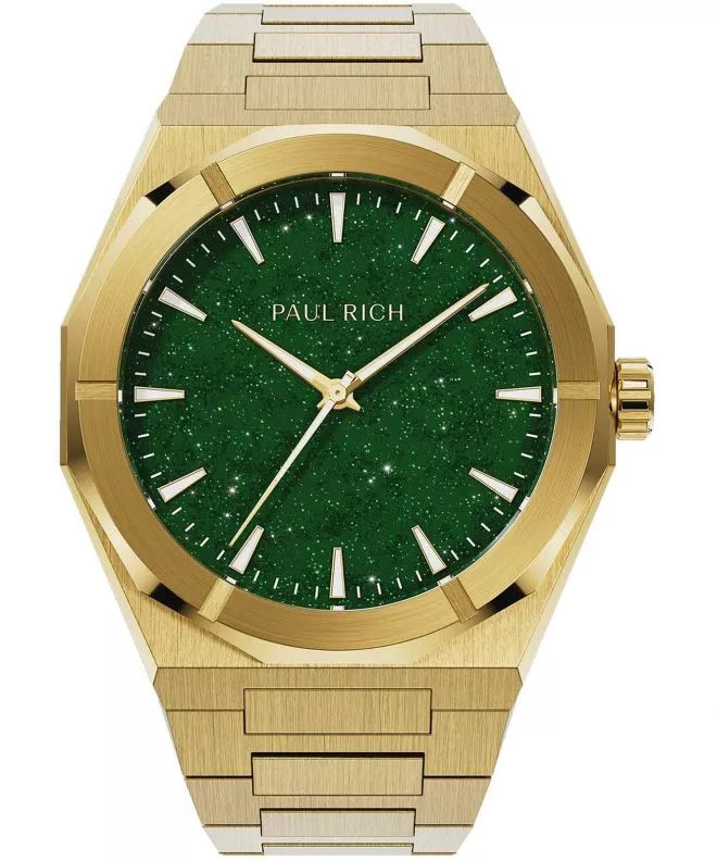 Orologio da Uomo PAUL RICH Star Dust II Gold Green 766236337012