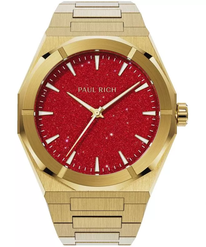 Orologio da Uomo PAUL RICH Star Dust II Gold Red 766236337005