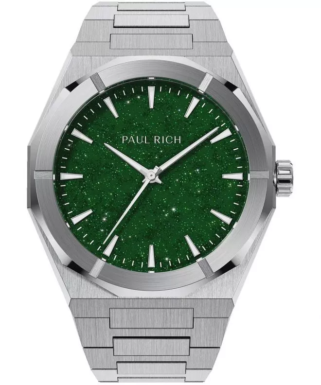 Orologio da Uomo PAUL RICH Star Dust II Silver Green 766236336992