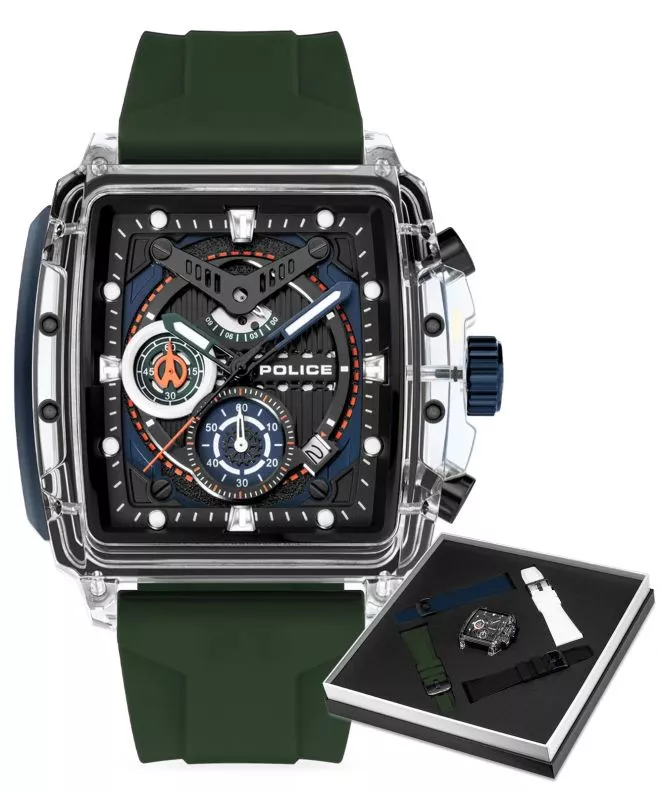 Orologio da Uomo Police Clout Chronograph PEWGO0052401-SET