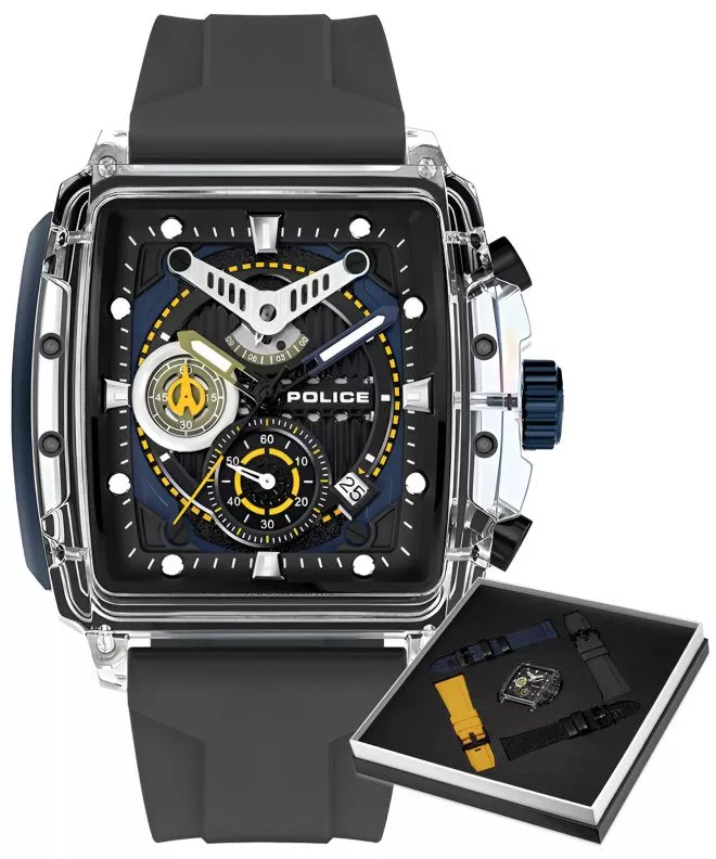 Orologio da Uomo Police Clout SET PEWGC00770X1