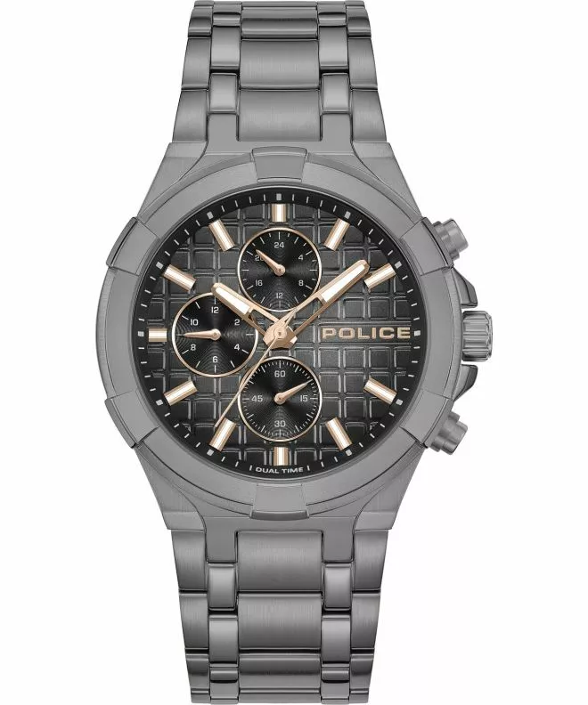 Orologio da Uomo Police Guardian Chronograph Dual Time PEWGK0082005