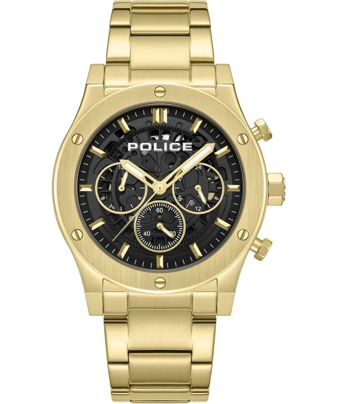 Orologio da Uomo Police Knotty Skeleton Chronograph PEWJK0006404