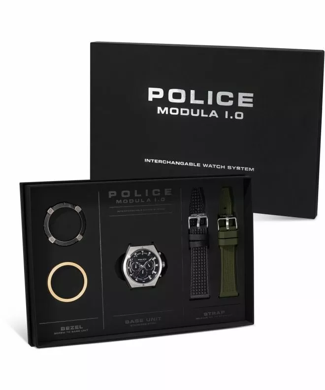 Orologio da Uomo Police Modula 1.0 SET PEWGC00923X0
