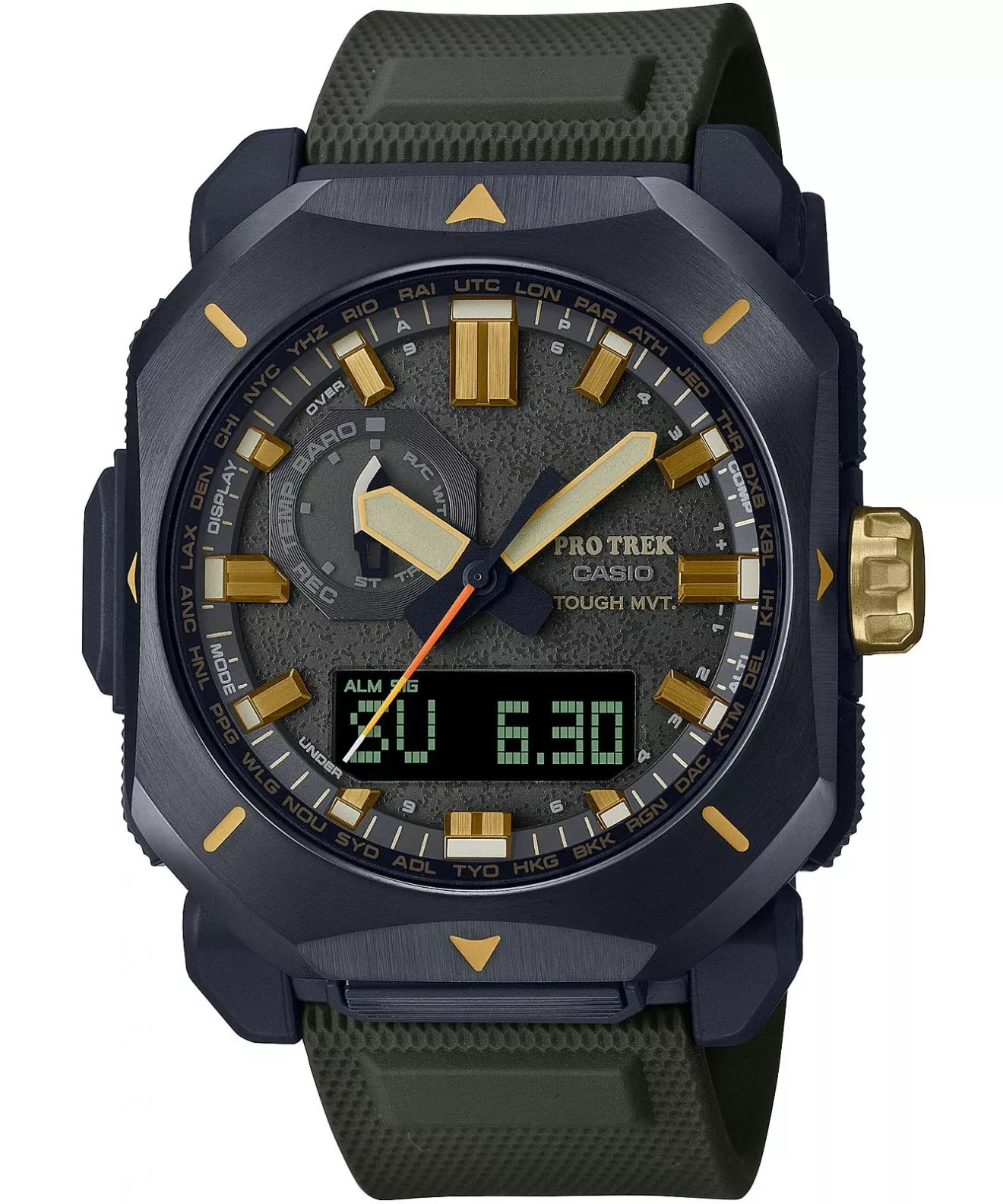 Orologio da Uomo Protrek Octagon PRW-6900Y-3ER