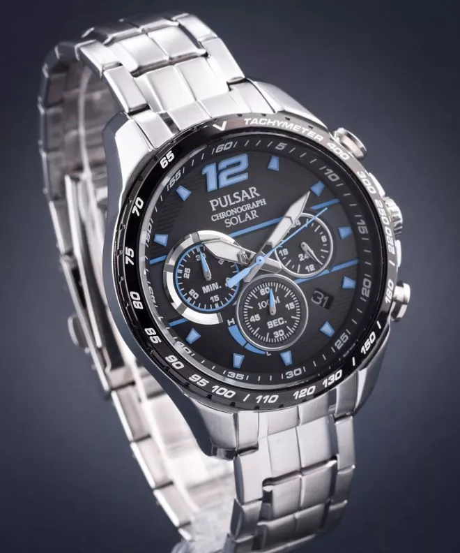 Orologio da Uomo Pulsar Accelerator Solar Chronograph PZ5031X1