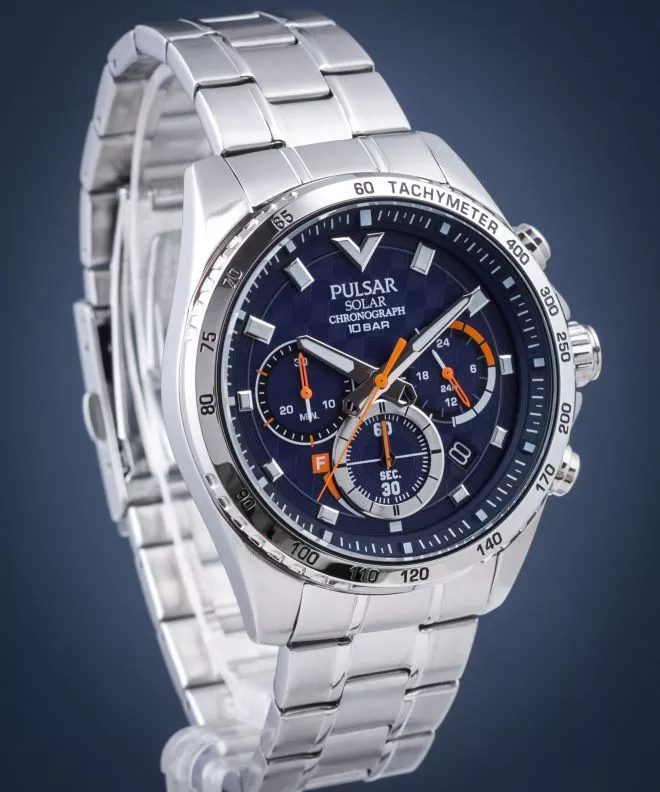 Orologio da Uomo Pulsar Rajd Solar Chronograph PZ5101X1