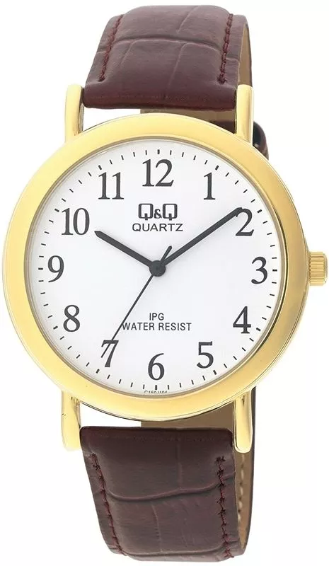 Orologio da Uomo Q&Q Leather C150-104