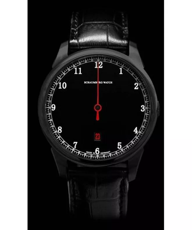 Orologio da Uomo Schaumburg Gnomonic Black & White Red Automatic SCH-GNBWR