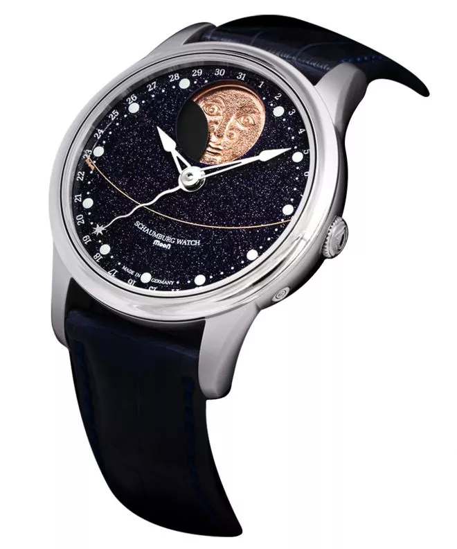 Orologio da Uomo Schaumburg Moon Galaxy Hand Made SCH-MNGHM