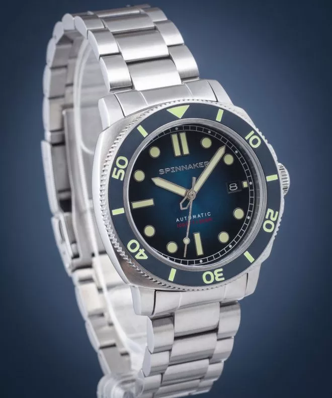 Orologio da Uomo Spinnaker Hull Diver Automatic Liberty Blue SP-5088-22