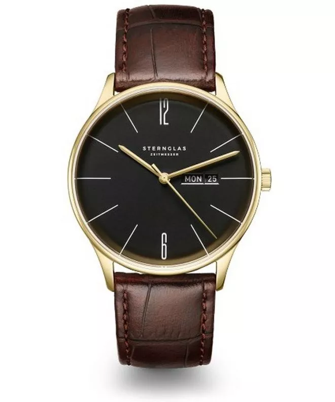 Orologio da Uomo Sternglas Berlin Metro Piano Black S01-BE04-HE01