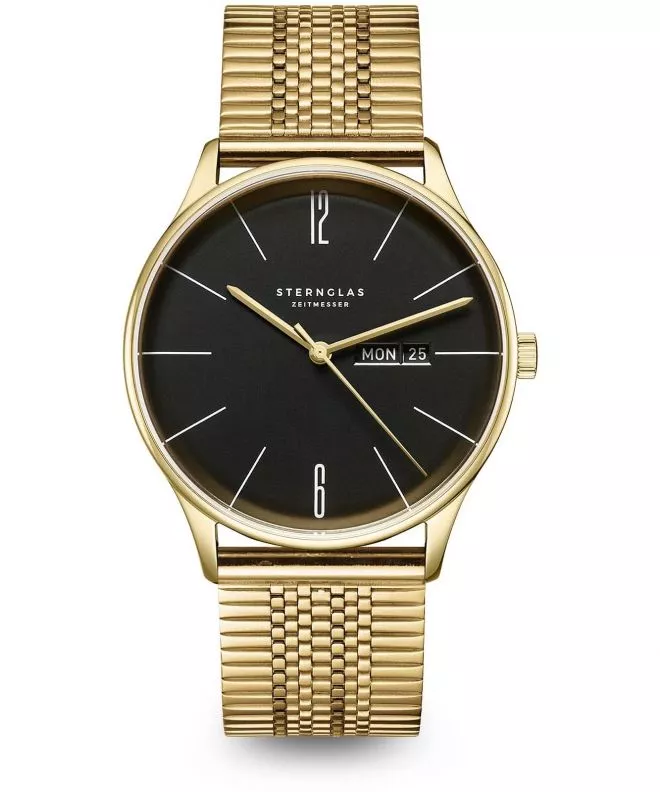 Orologio da Uomo Sternglas Berlin Metro Piano Black S01-BE04-ME09