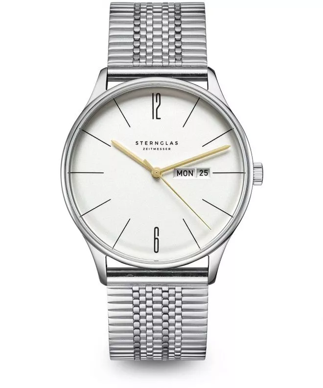 Orologio da Uomo Sternglas Berlin Metro Silver S01-BE10-ME08