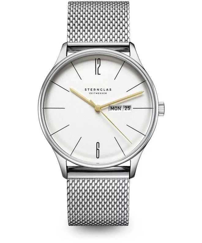 Orologio da Uomo Sternglas Berlin Metro Silver S01-BE10-MI04