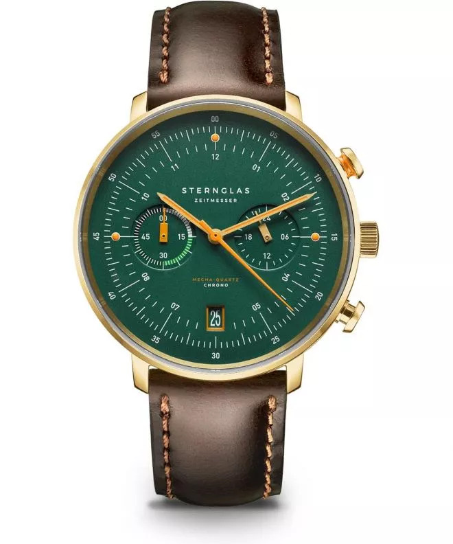 Orologio da Uomo Sternglas Hamburg Ed Vintage Chronograph S01-HCV22-BR01