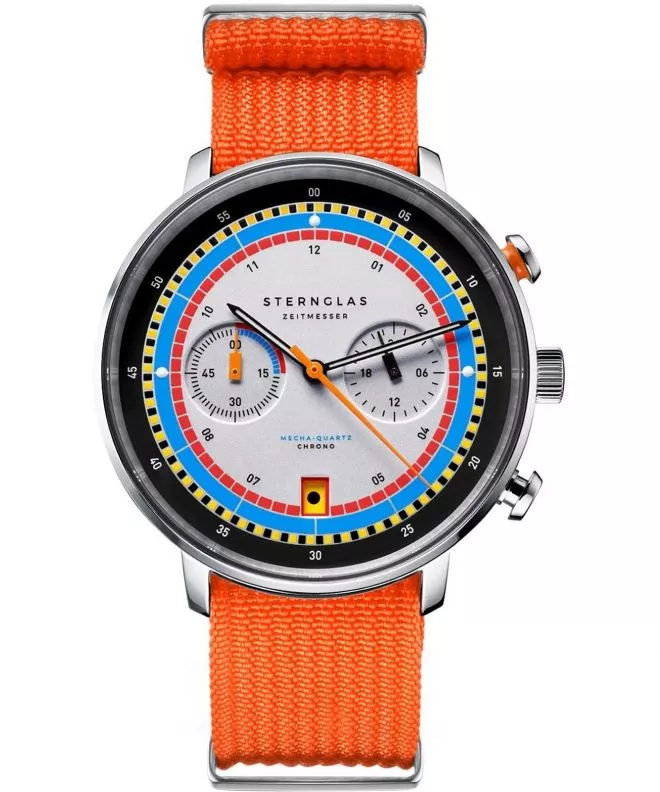 Orologio da Uomo Sternglas Hamburg Mecha-Quartz Chrono Regatta S01-HC36-FI02