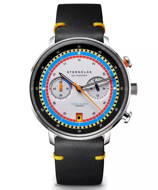 Orologio da Uomo Sternglas Hamburg Mecha-Quartz Chrono Regatta S01-HC36-VI22