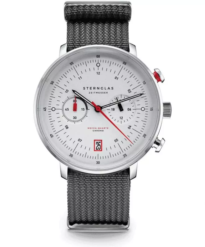 Orologio da Uomo Sternglas Hamburg Mecha-Quartz Chrono S01-HC10-FI04