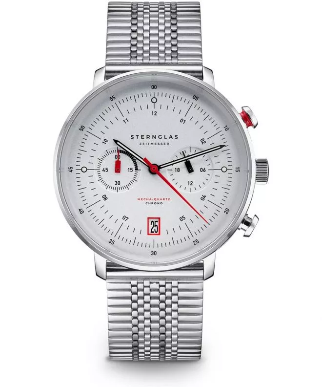 Orologio da Uomo Sternglas Hamburg Mecha-Quartz Chrono S01-HC10-ME08