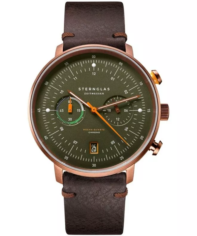 Orologio da Uomo Sternglas Hamburg Mecha-Quartz Chrono S01-HC35-VI17