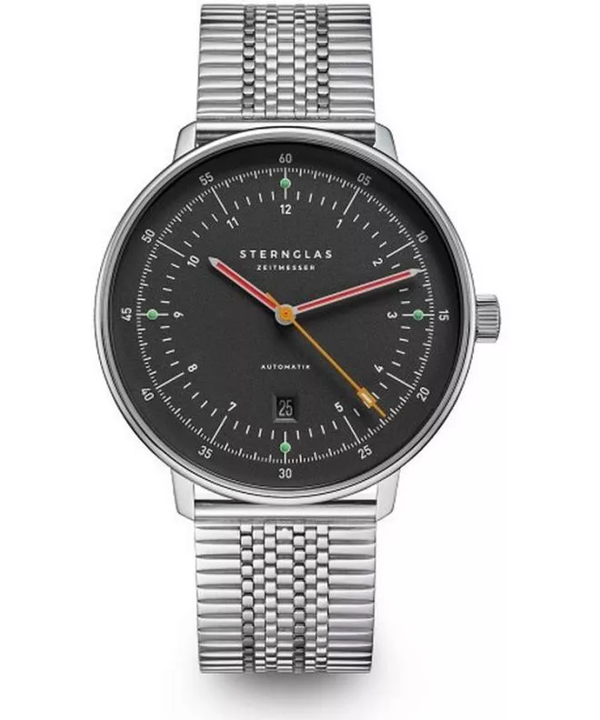 Orologio da Uomo Sternglas Hamburg Neugraphit Automatic S02-HH39-ME08