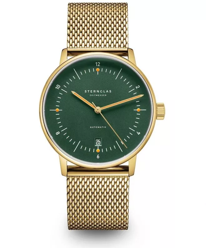 Orologio da Uomo Sternglas Naos Green Gold Automatic S02-NA22-MI05