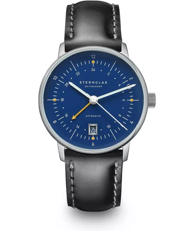 Orologio da Uomo Sternglas Naos Pro GMT Automatik S02-NG06-BR02