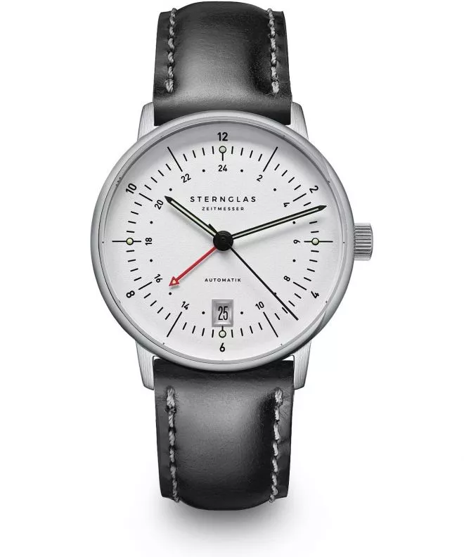 Orologio da Uomo Sternglas Naos Pro GMT Automatik S02-NG10-BR02